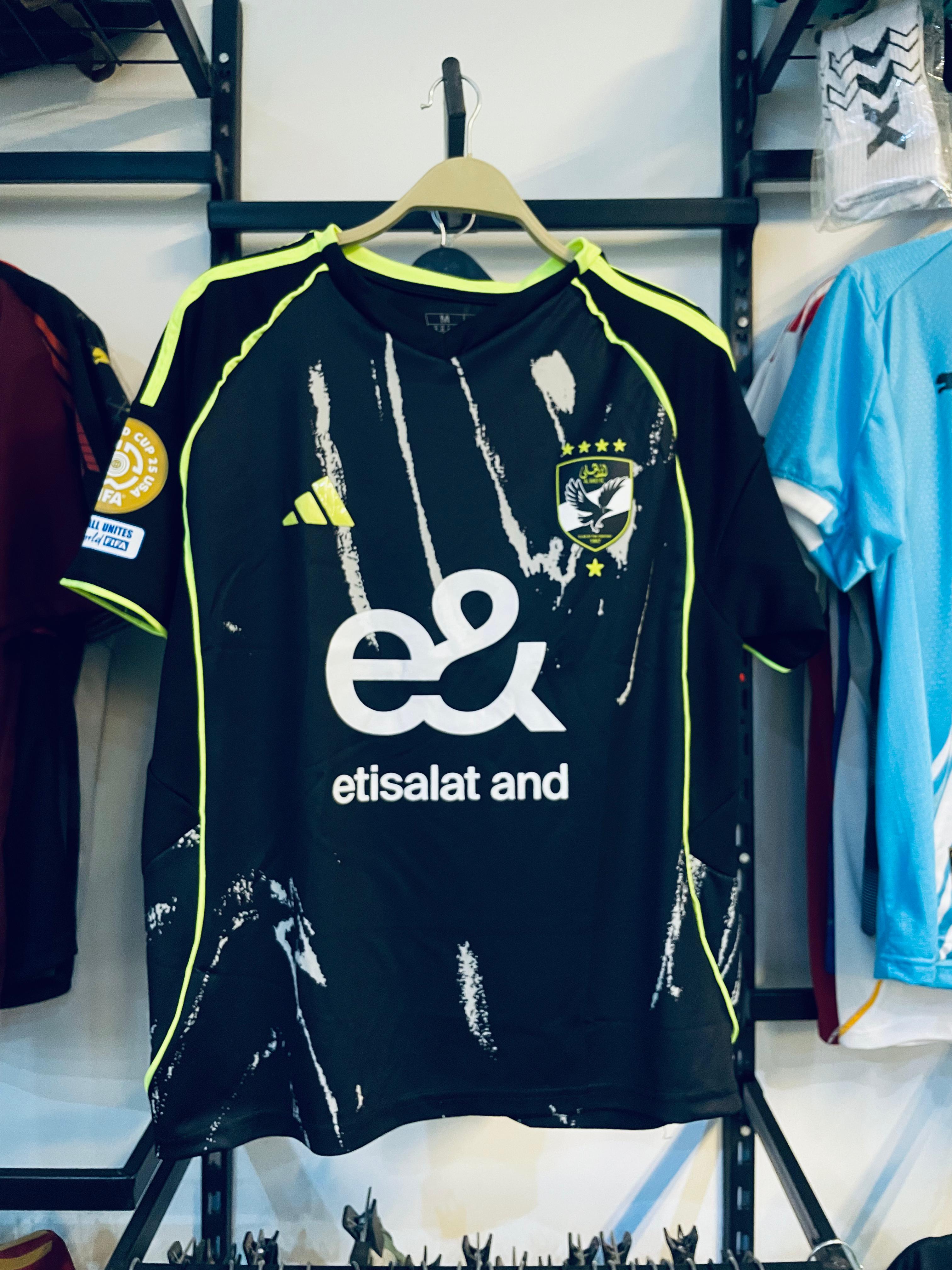 تيشيرت الأهلي الأسود 2026