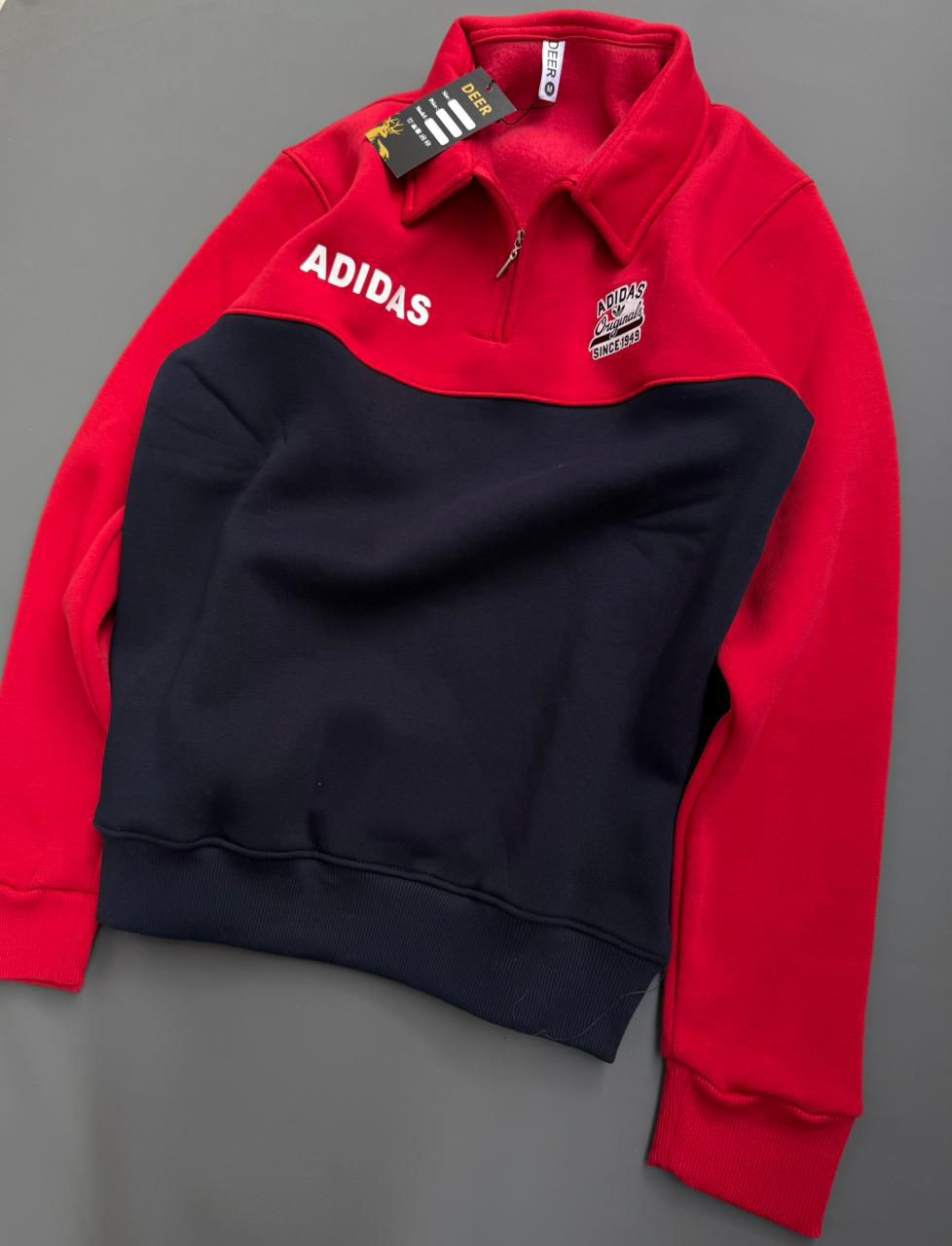 سويت شيرت اديداس احمر